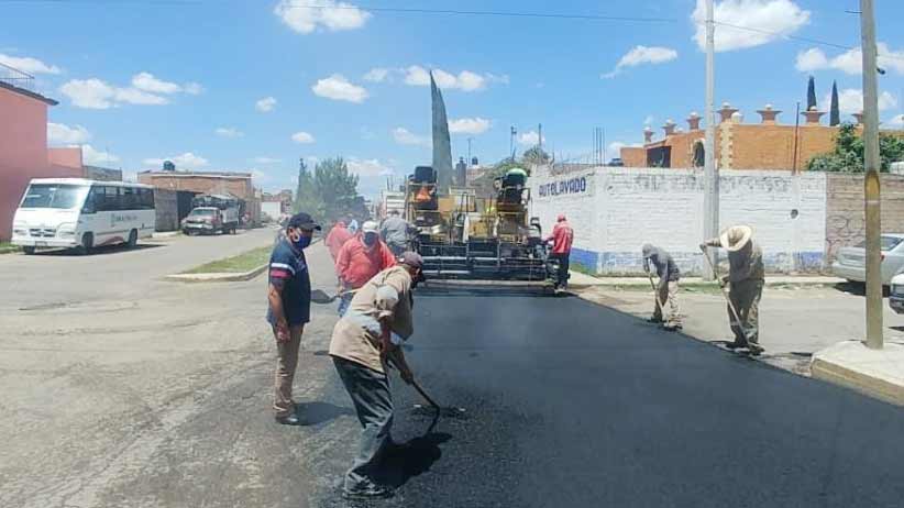 Continúa Gobierno de Zacatecas con rehabilitación y limpieza de vialidades en distintos municipios.