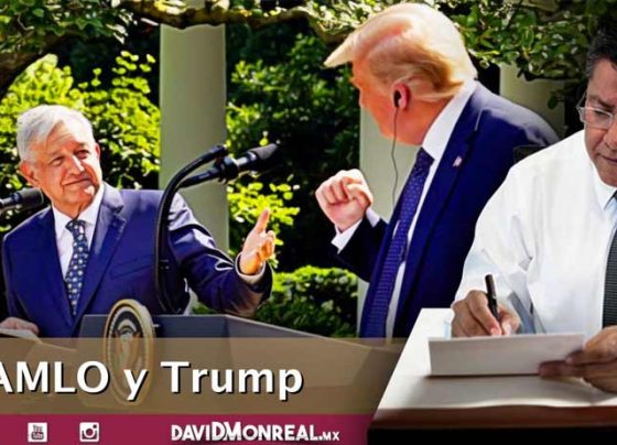 AMLO y Trump.