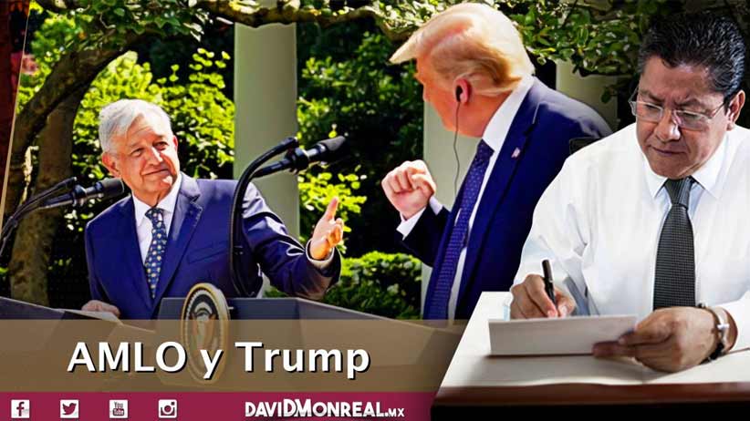 AMLO y Trump.