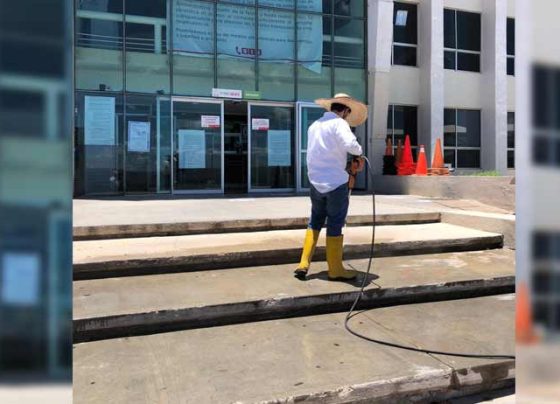 Continúan las medidas sanitarias en la Secretaría de Finanzas