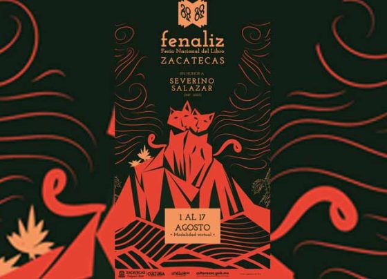 En formato virtual, edición 2020 de la Feria Nacional del Libro de Zacatecas.