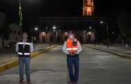 La nueva iluminación en Tacoaleche es reflejo de lo que será todo el municipio de Guadalupe: Julio César Chávez.