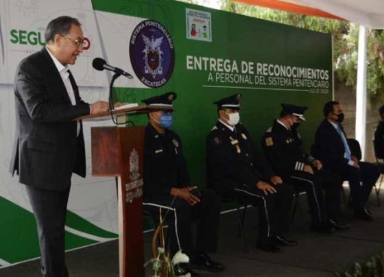 Con presea Sergio García Ramírez, reconoce Federación al Sistema Penitenciario de Zacatecas.