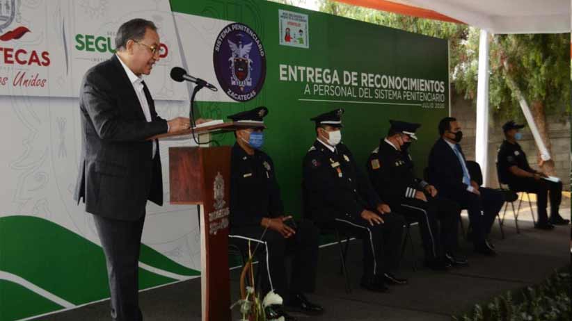 Con presea Sergio García Ramírez, reconoce Federación al Sistema Penitenciario de Zacatecas.