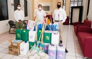 Entregan equipo sanitario a personal de funerarias ISSSTEZAC.