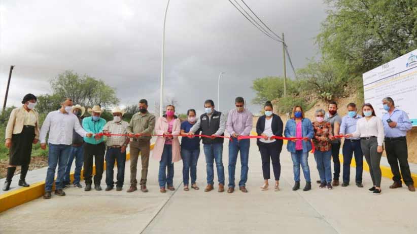 Gobierno Estatal y Ayuntamiento de Río Grande entregan pavimentaciones y electrificaciones