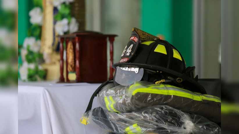 Rinden homenaje póstumo a bombero zacatecano; entregó 28 años de servicio a la población