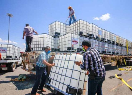 Otorga Gobierno Estatal tanques para el abrevadero de 88 mil cabezas de ganado