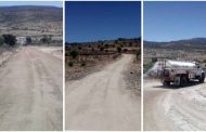 Realizan labores de revestimiento en caminos rurales de Villanueva