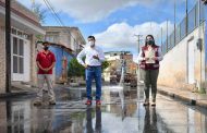 Entrega Julio César Chávez reencarpetamiento en calles de San Jerónimo
