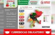 Con 120 nuevos contagios de COVID-19, Zacatecas asciende a 4 mil 363 positivos
