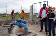Lleva gobierno estatal obras hídricas a habitantes de Juan Aldama