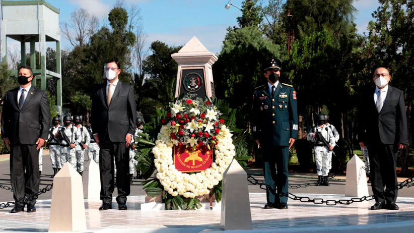 Encabeza Gobernador ceremonia conmemorativa por gesta de los Niños Héroes de Chapultepec
