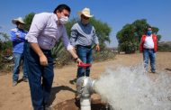 El gobierno de Tello invierte 127 mdp en el campo de Pinos