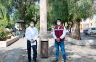 Supervisa Julio César Chávez rehabilitación de La Alameda Adolfo López Mateos 