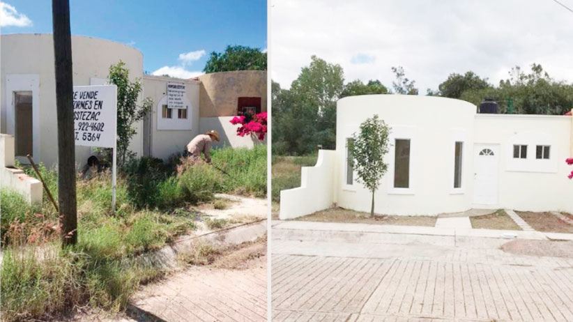 Issstezac pone a la venta 12 viviendas del fraccionamiento Jardines en Jerez