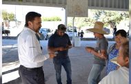 Terminará Miguel Torres con histórico rezago de agua potable en San Antonio del Tarasco