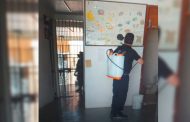 Desinfectan centros penitenciarios de Zacatecas