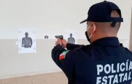 Capacitan a policías en práctica con disparo en seco