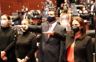 Julieta Del Río Venegas rinde protesta en el Senado de la República como Comisionada del INAI