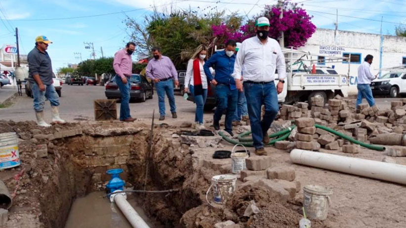 Gobierno de Tello rehabilita sistemas de agua potable para Tlaltenango y Santa María de la Paz