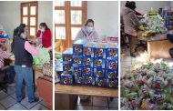 Alistan presentes y apoyos para niños y adultos mayores de Melchor Ocampo