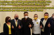 El próximo año el PRD gobernará la Capital, Villa de Cos, Guadalupe y Ojocaliente: Miguel Torres (Video)
