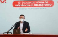 Continúa Zacatecas en semáforo rojo; se emitirán nuevas medidas sanitarias el miércoles