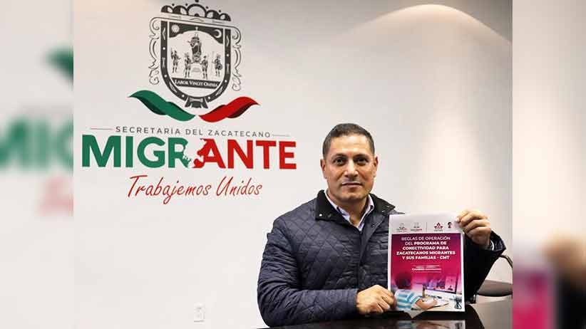 Lanzan convocatoria del programa “Conectividad para Zacatecanos Migrantes y sus Familias”