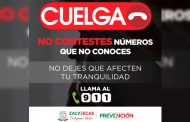 Con la campaña “Cuelga”, buscan autoridades prevenir extorsiones telefónicas