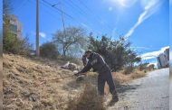 Pide Julio César Chávez redoblar esfuerzos para mantener limpios los espacios públicos en la ciudad de Guadalupe