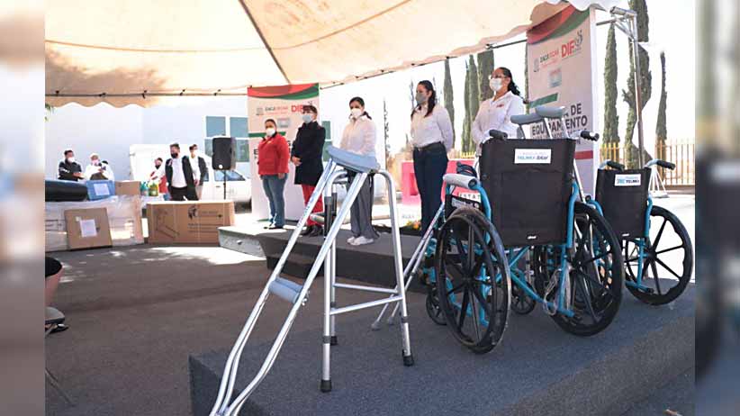 Entregan equipamiento a la UBR del DIF Fresnillo