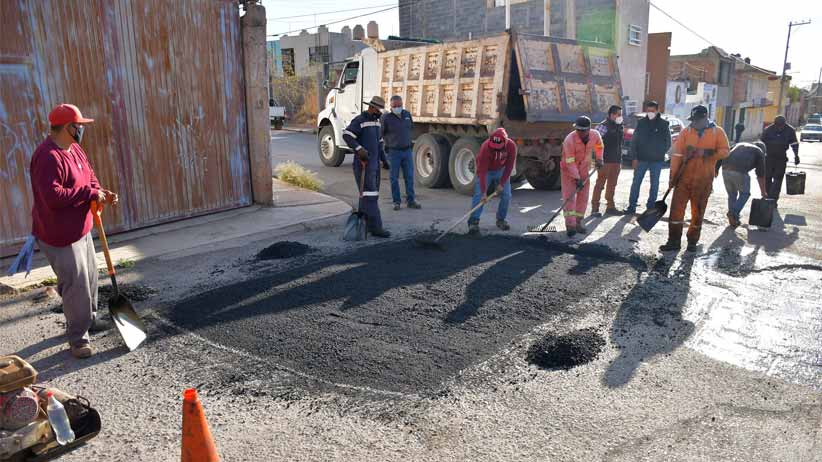 Interviene Ayuntamiento de Guadalupe, calles en colonia La Fe