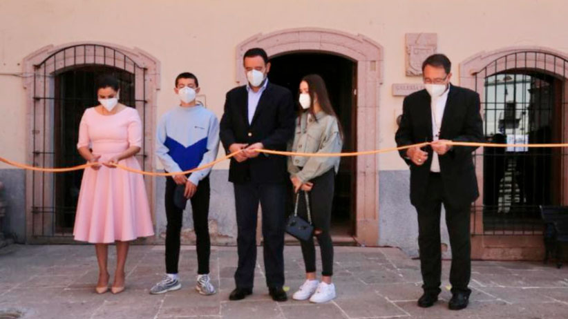Inaugura Gobernador Tello reapertura de Galería Espiscopal; enriquecerá la oferta cultural de Zacatecas