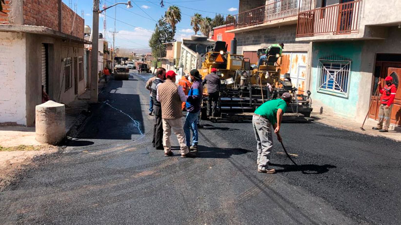 Intervienen calle de Villas de Guadalupe  