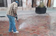 Continúa limpieza y mantenimiento de espacios públicos de la Zona Metropolitana Zacatecas-Guadalupe