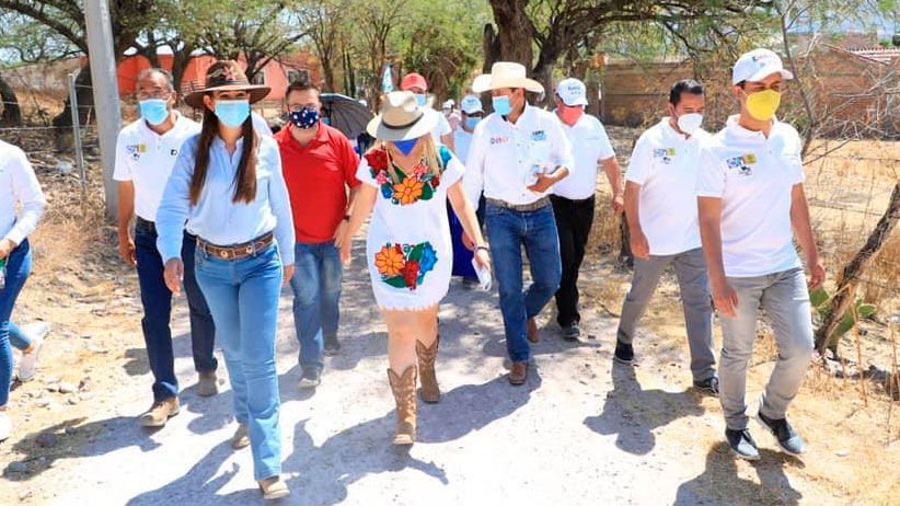 Refuerza Saúl Monreal su proyecto con la adhesión del sindicato de mineros independientes.