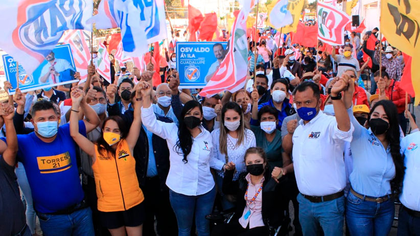 Apoyan priistas de Villanueva a David Monreal