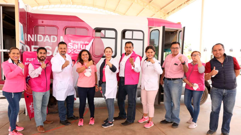 Ofrecen candidatas y candidatos de Fuerza por México, jornadas ciudadanas itinerantes por la salud de zacatecas.