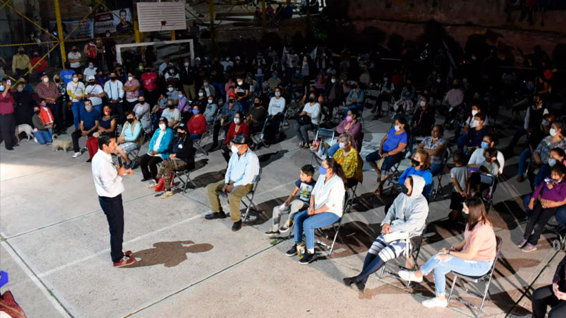 Continúa el candidato de Fuerza por México, Enrique Miranda, cercano a su gente para lograr el cambio que Susticacán necesita.