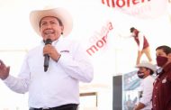 Votar por MORENA, es votar por David Monreal, quien va a hacer equipo con el presidente Andrés Manuel López Obrador.