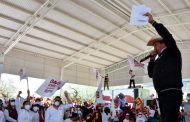 Vamos a generar condiciones de desarrollo para Mazapil: David Monreal