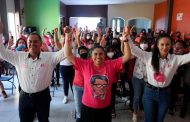 Continua Caty Monreal recorriendo el estado para respaldar a candidatos de Fuerza Por México
