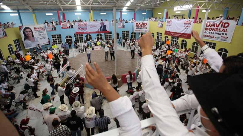 “Con brazos abiertos recibe gremio minero a Claudia Anaya”