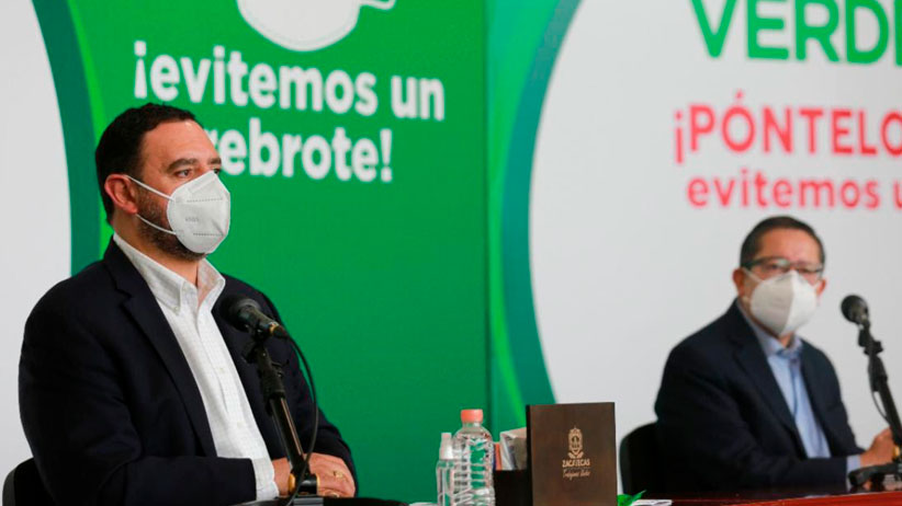 Inicia Zacatecas la semana con cinco nuevos casos de COVID-19; continúa sin defunciones