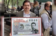 Develan billete de lotería conmemorativo al centenario luctuoso de Ramón López Velarde