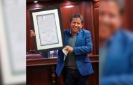 Vamos a dar paso a la nueva gobernanza: sostuvo David Monreal tras recibir constancia del TRIJEZ como gobernador electo