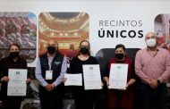 Entrega Secturz 74 Distintivos M a empresas turísticas de Zacatecas Capital Americana de la Cultura 2021