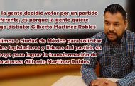 Si la gente decidió votar por un partido diferente, es porque la gente quiere algo distinto: Gilberto Martínez Robles (video)