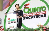 Cristina Rodríguez  de Tello rinde su quinto y último Informe de labores al frente del SEDIF Zacatecas